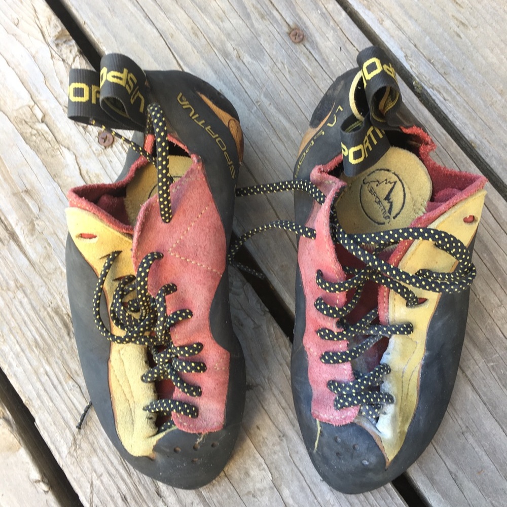 La Sportiva climbing shoes